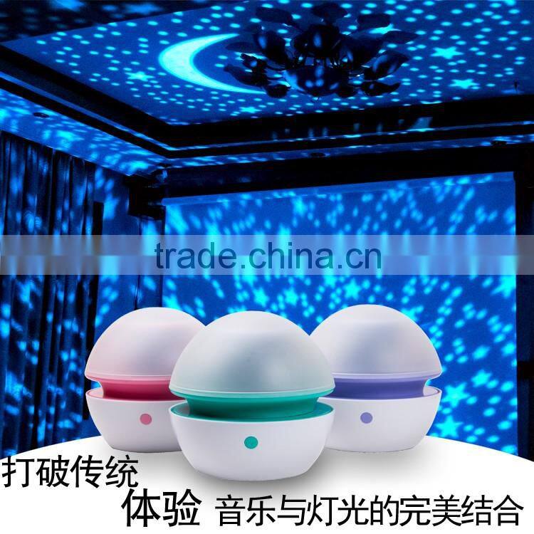 Emotional smart Bluetooth stereo music desk lamp small touch dimmer table lamp LED card lamp