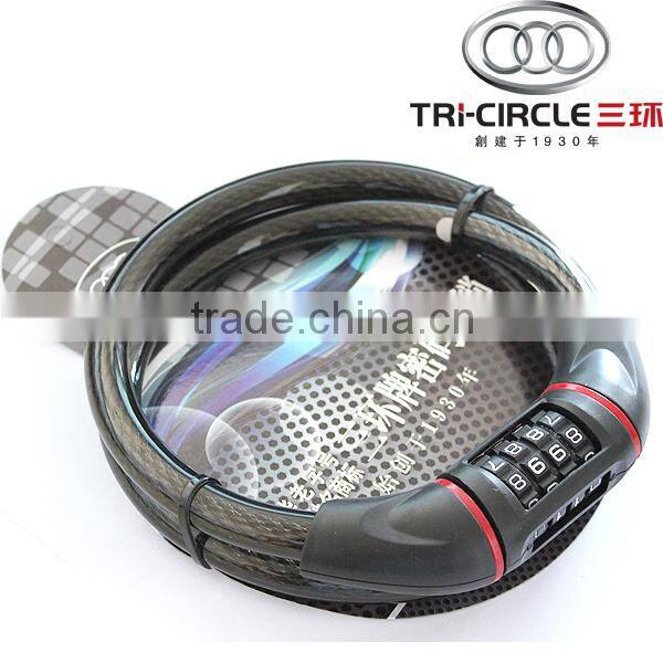 High Quality Tri-Circle Cable Locks JM-A