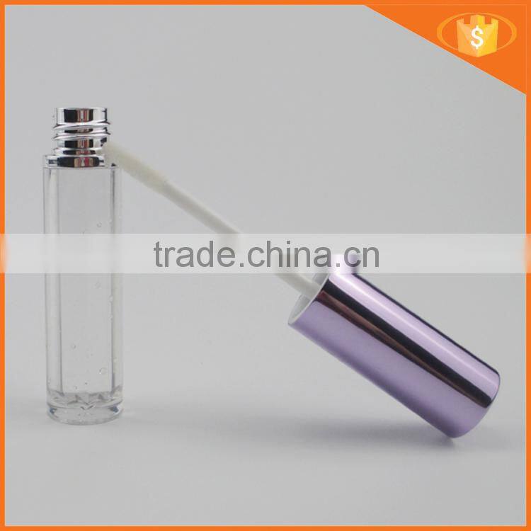 7.5 ml with UV Cap Empty Cosmetic Design Surface Treatment Custom Glass Lipgloss Tube