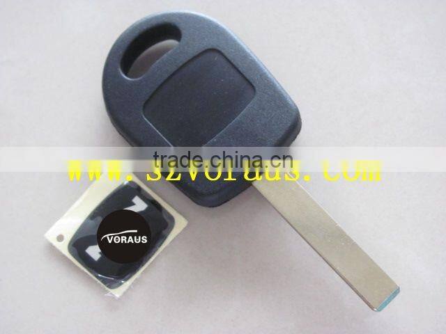 new uncut ignition key ID13 chip Transponder Key for man (HU83 keyway)