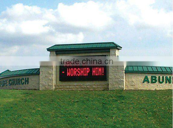 Hot sale products electronic programmable digital led moving message display sign