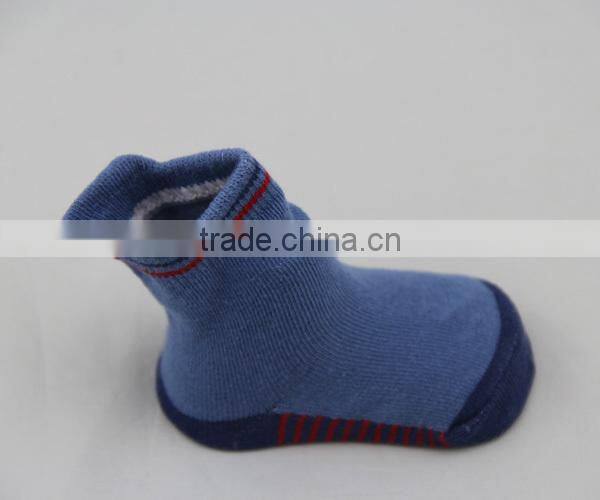 GSB-71 Bulk high quality custom organic cotton baby striped socks
