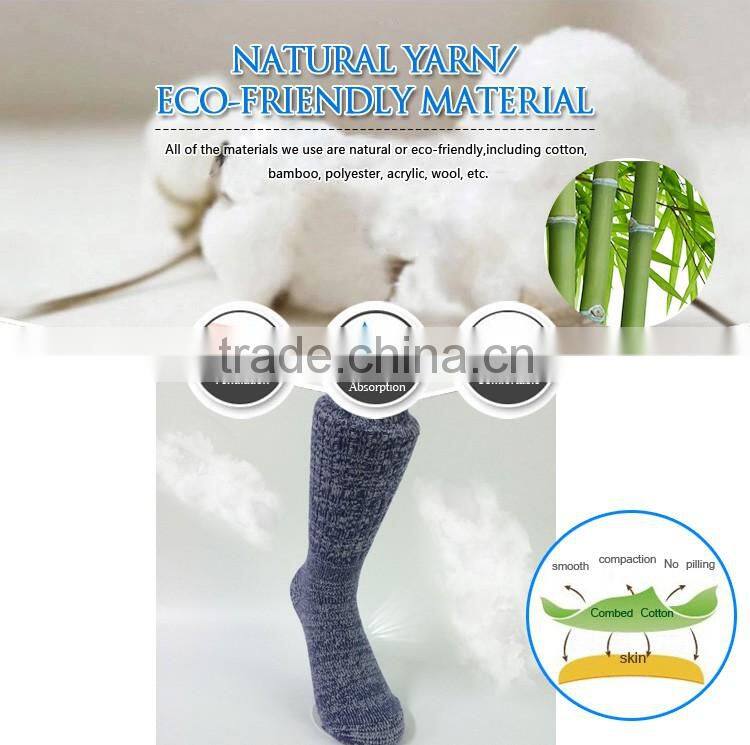 Special custom crew unisex acrylic socks with comfortable feeling