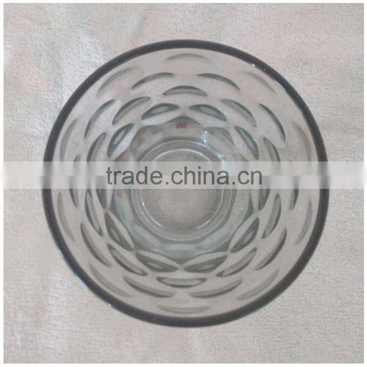 6 pcs/set 300ml Colorful Glass Tea Cup coffee cup