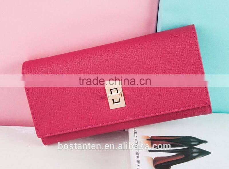 popular women long wallet and purse clutches hand bag