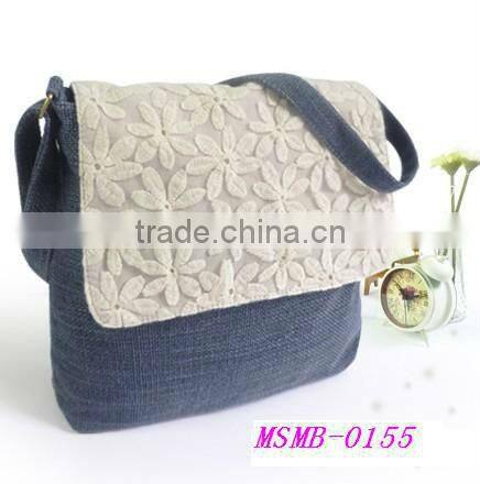 100% linen fabric promotion shopping bag