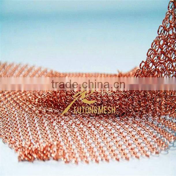2015 Best selling China supply metal chain ring mesh for interior decoration