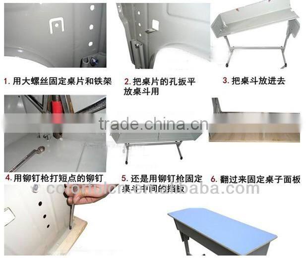 New Design Hot Sale Elegant Standard Classroom Desk And Chair XG-239