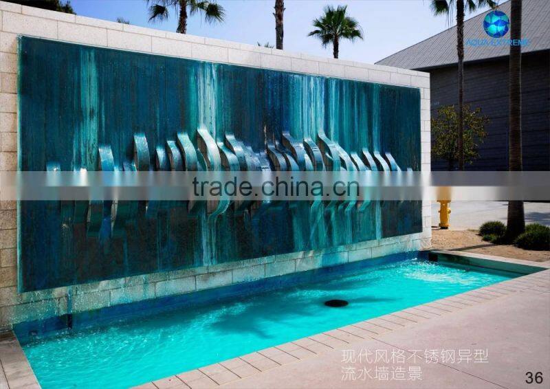 Acrylic water wall and Water wall customized works