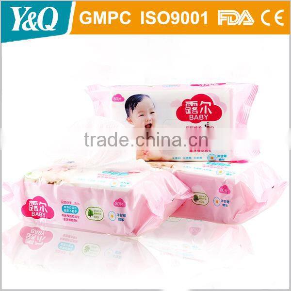 Cleaning Flushable Baby Wet Wipes