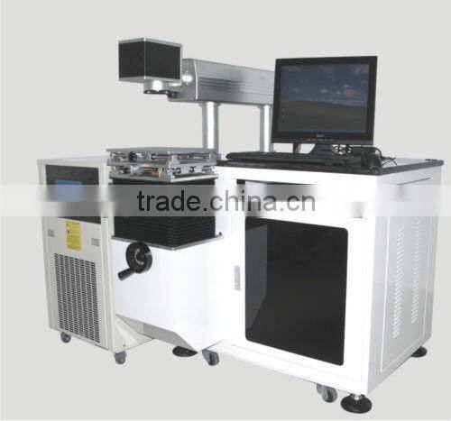 70W low noise rubber keypad laser marking machine with CE