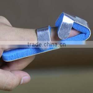 malleable aluminum type of finger protector /finger support / finger splint