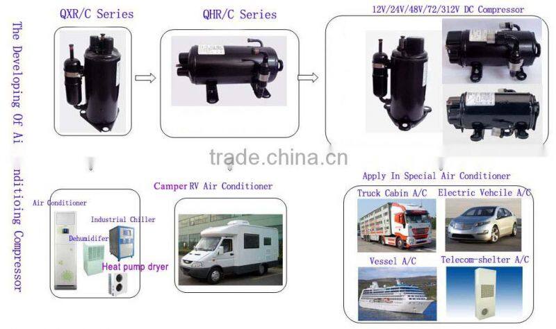 Camper a/c accessories of van A.C Kompressor for portable mini tent air conditioner special vehicle air con unit