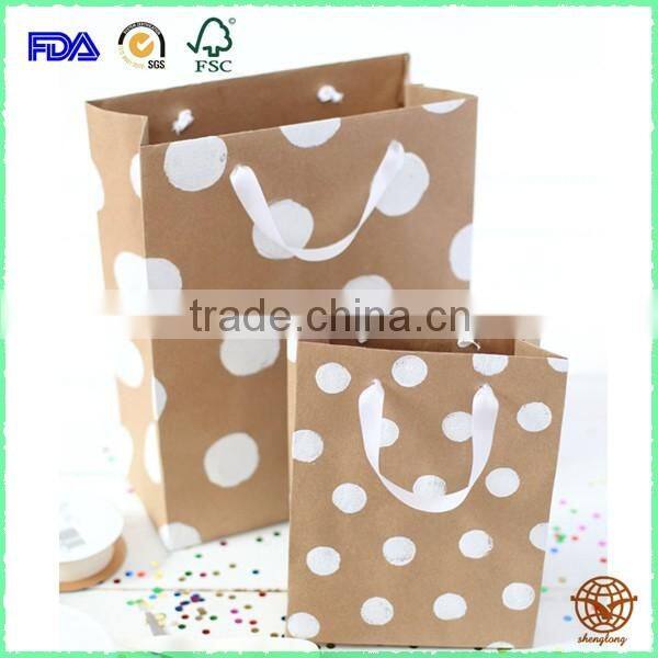 Wholesale Customized Printing Kraft Paper Bag,Exellent Quality Shopping bag