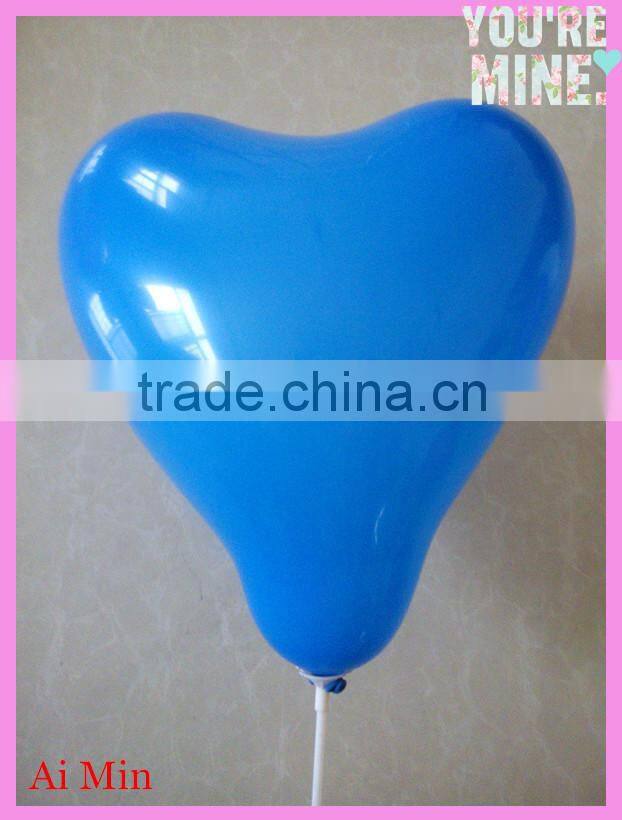 Wholesale heart shaped latex balloons for party decoration