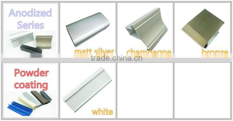 Window aluminium frames 6063 alloy t5 anodized aluminum extruded profiles