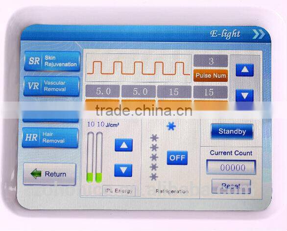 E8B-Eldora 3in1 multifunctional beauty machine E-light+Laser hair removal laser