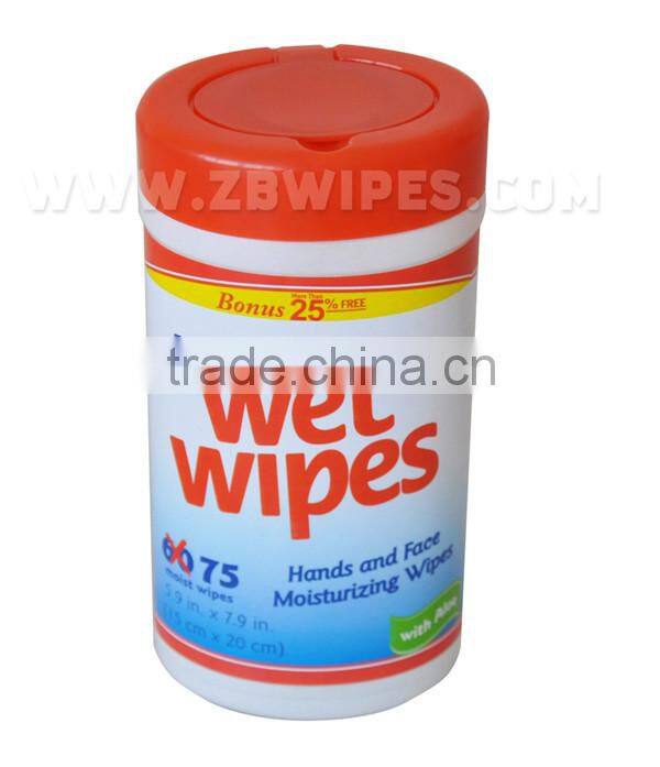 75CT Canister Pack Antiseptic Wet Tissue