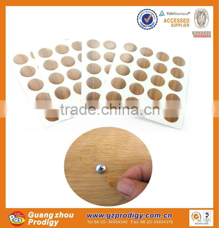 screw cover furniture decorative stickers