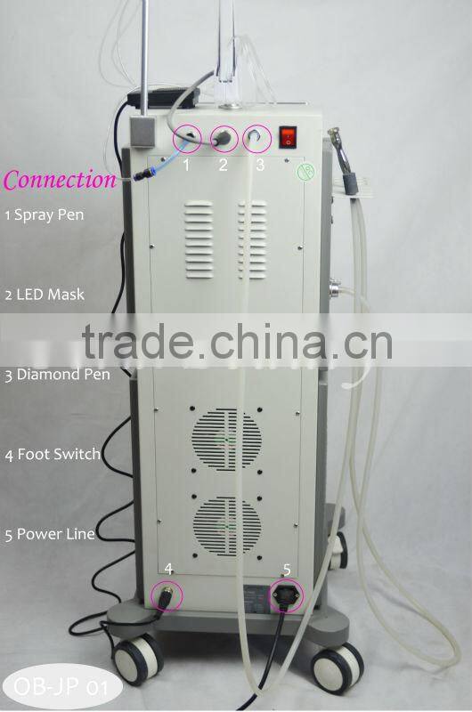 HOTSALE oxyjet pdt ozone therapy facial toning machines OB-JP 01