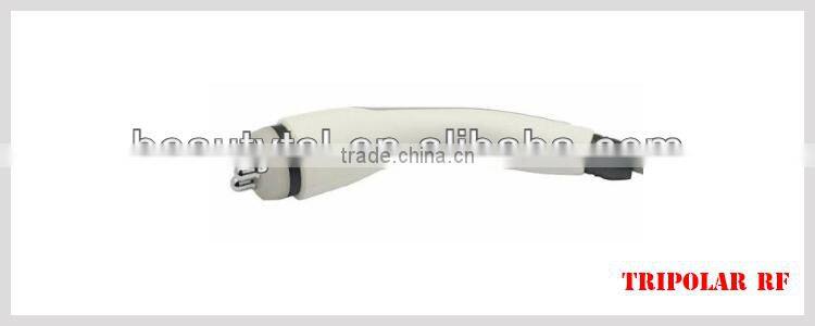 Powerful white color new type handpiece rf cavitation beautydom