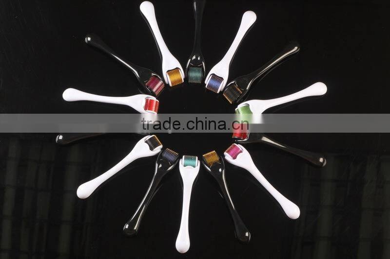 Fast production and delivery Titanium Micro needle roller,1.0mm size 540 derma rollers from professional manfactory -L015