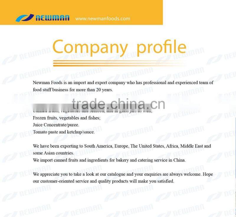 Hot selling 3 kgs golden sun variety Choice grade canned apricot passion fruit in syrup