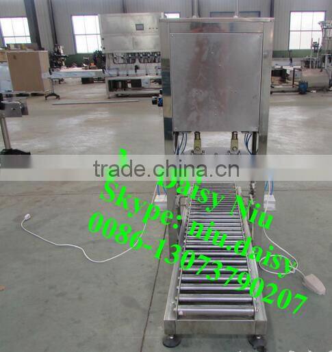 commercial bucket filling machine/plastic barrel filling and capping machine/petrol drum filling machine