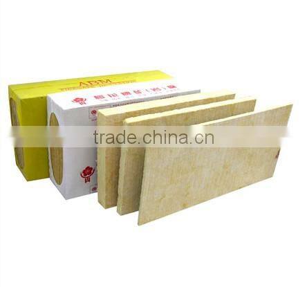 Semi-rigid Board Density 120kg/m3 Marine A-60 Fire Insulation with White Glass Cloth