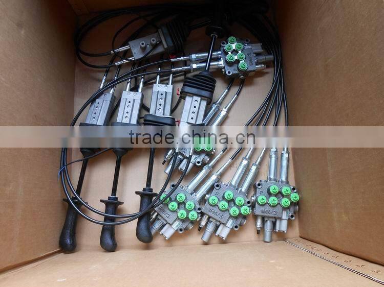 china 4x4wd farm tractor with loader and forks