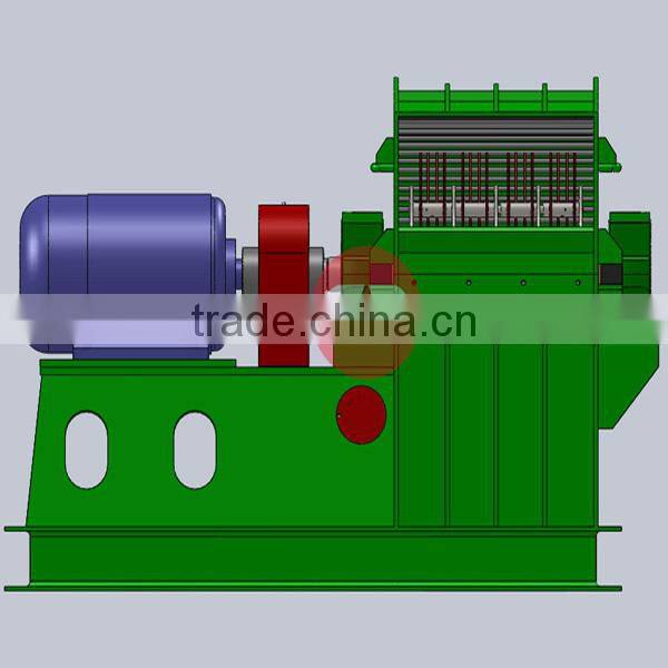 Water drop type feed mill used in pellet line cattle feed crusher for sale