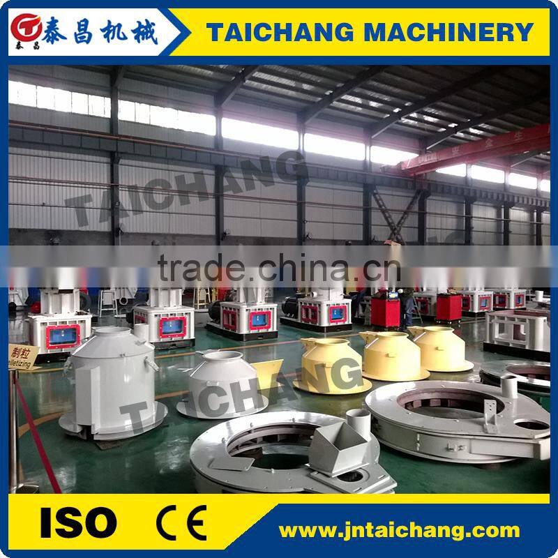 New type Taichang Brand 1.5-2t/h TCZL560 ring die fuel pellet mil/wood pellet press machine l