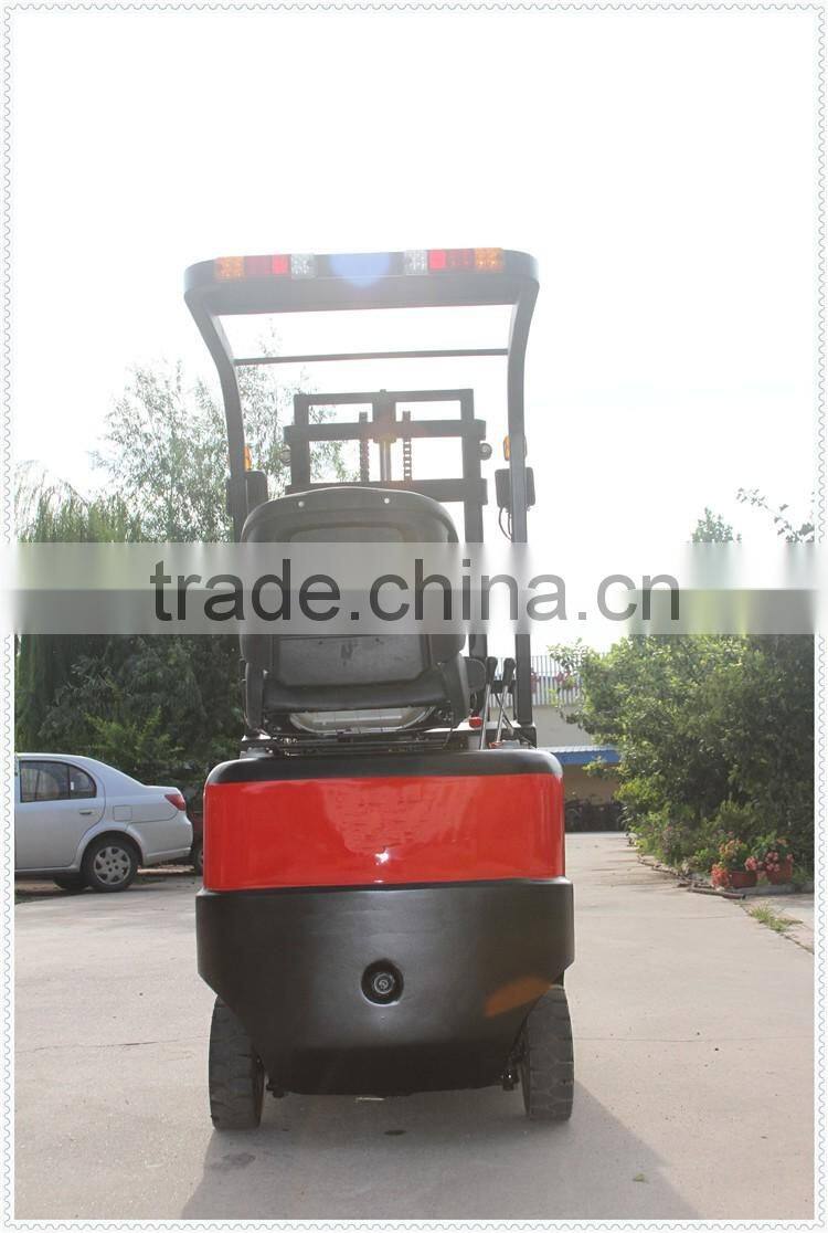 Four wheel cheap 750kg 48V 140Ah mini electric forklift battery