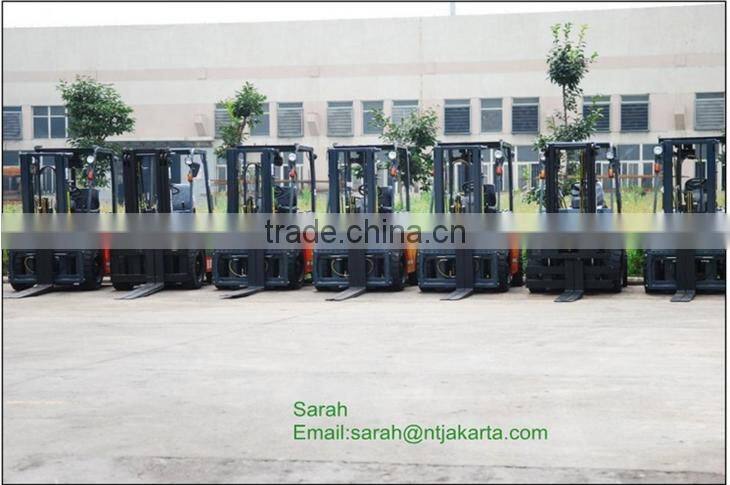 1.5 ton electric forklift truck CE approved with battery AC motor /China mini forklift truck