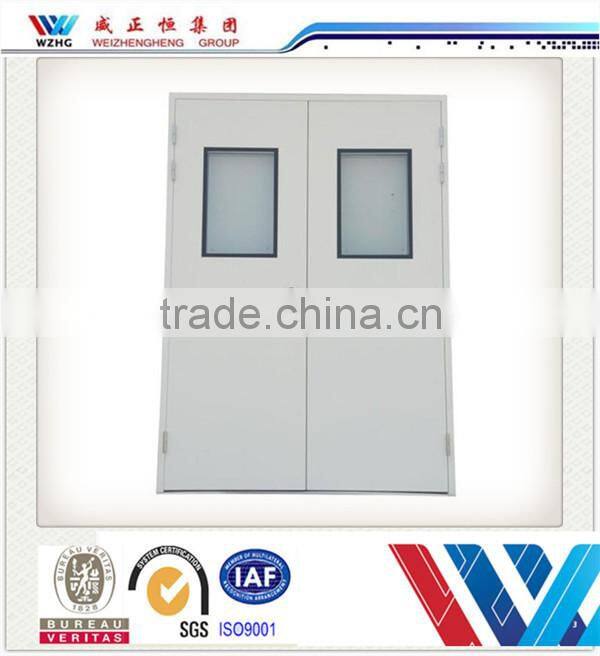 Hot sale cleanroom aluminum sandwich panel door/ aluminum alloy door/ aluminum window