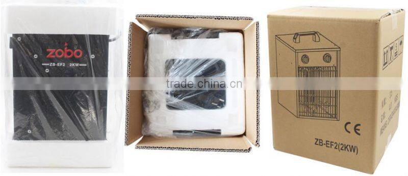 ZOBO 2000W electric fan heater