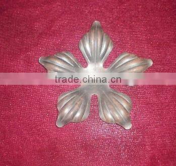 Wrought Iron Wall Decor Leaves
