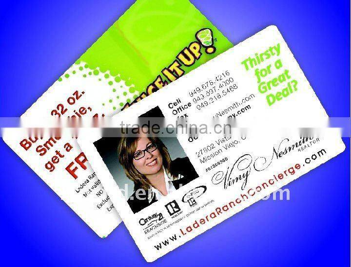 Digital printing passive work permit card