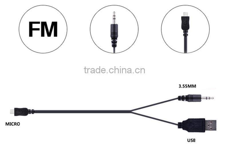 Portable laptop mini speaker USB Digital MP3 Player support HiFi U disk TF card LCD FM Radio LED light mini speaker