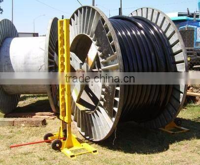 Heavy Duty 10 Tonne Cable Drum Stands with Hydraulic Jacks for Drum Diameter 3200mm