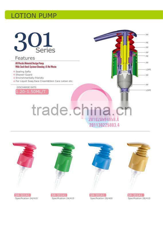 GreenYard 301A1 green Plastic Lotion Pump24/415