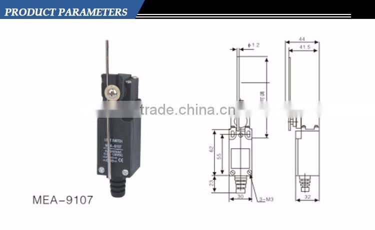 Low price safety types of electrical limit switch 9107 for sale