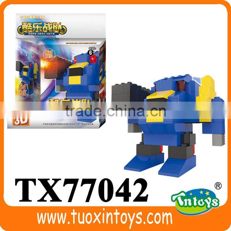 plastic panda design building blocks toys direct factory