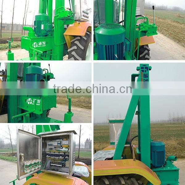 Drill ability strong ! HF100T tractor mounted water well drilling rig