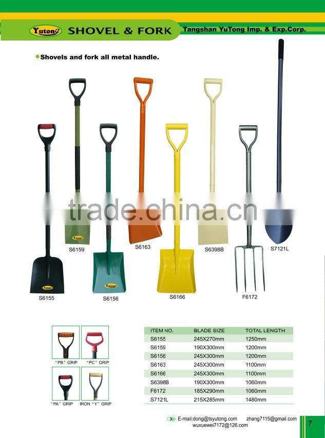 PAGE 7 ERGO.SHOVEL AND FORK