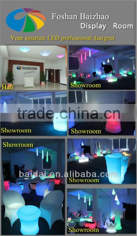 LED flower pot snake shape