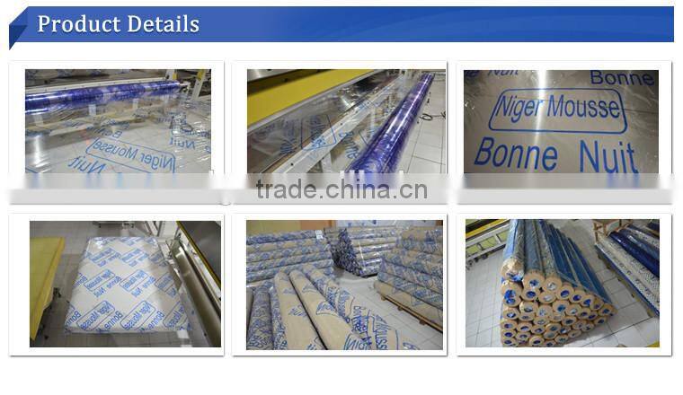 christmas discount mattress plastic packaging pvc sheet with logo