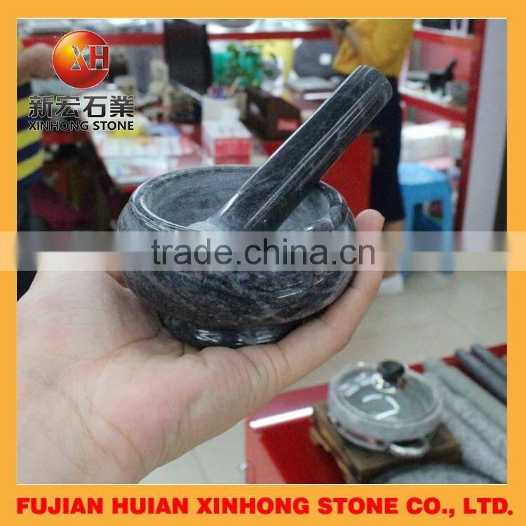 mini stone mortar and pestle for self artifact decoration