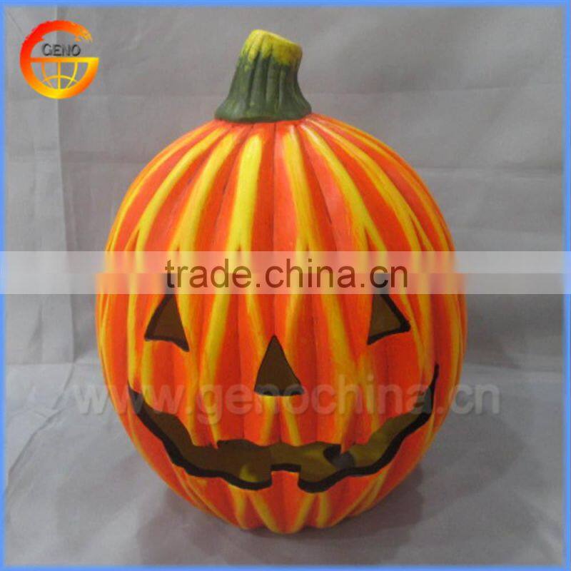 Ceramic halloween artificial pumpkin