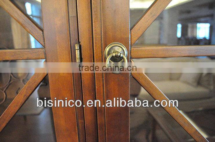 Big size luxury Spanish style wooden dining room sideboard